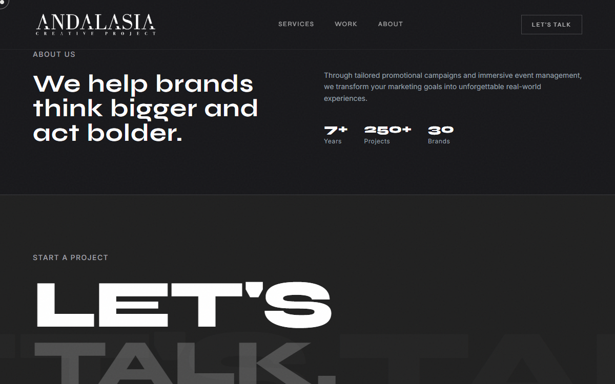 Agency studio identity